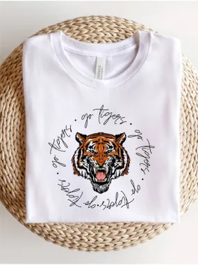 Tiger Circle Softstyle Gameday Graphic Tee