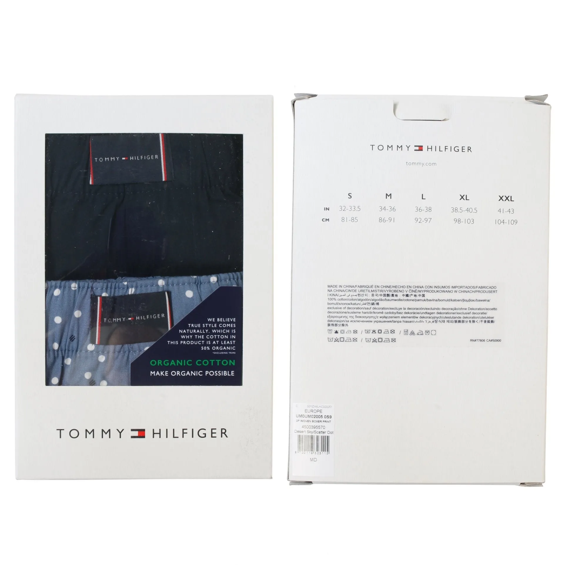 Tommy Hilfiger Mens Woven Boxer Shorts (2-Pack)