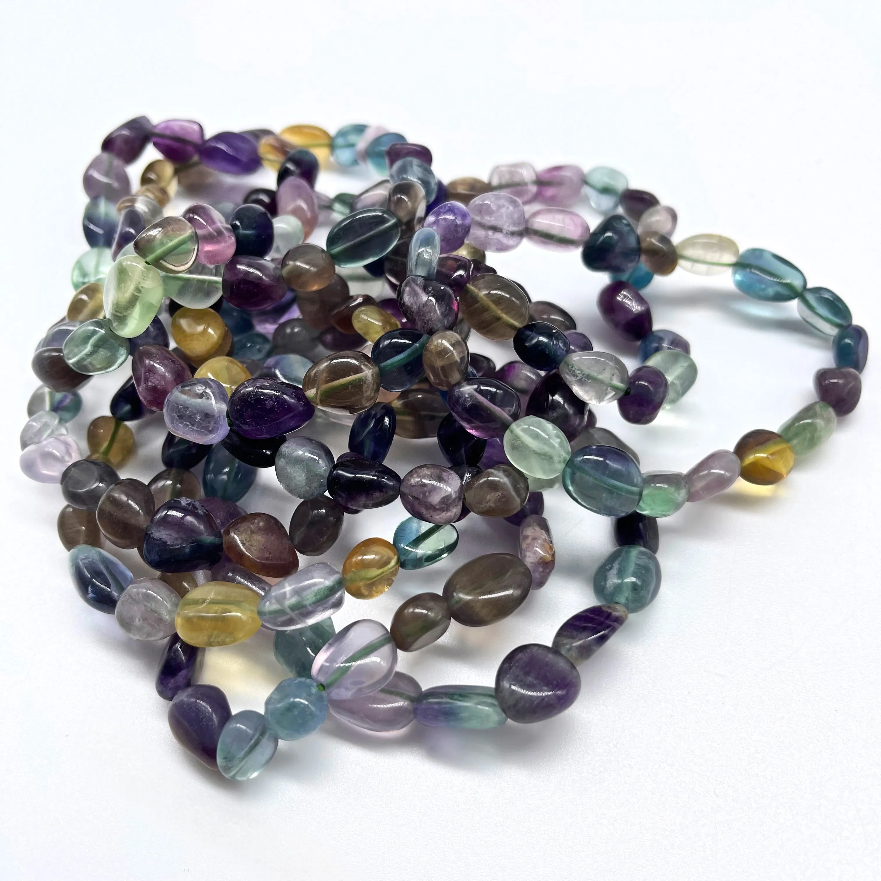 Tumbled Crystal Bracelets