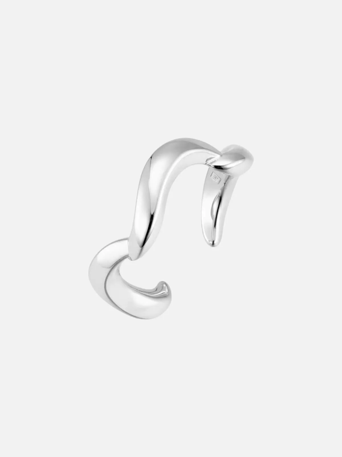 Wave Ring: Sterling Silver