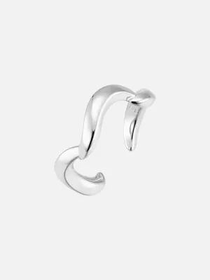 Wave Ring: Sterling Silver