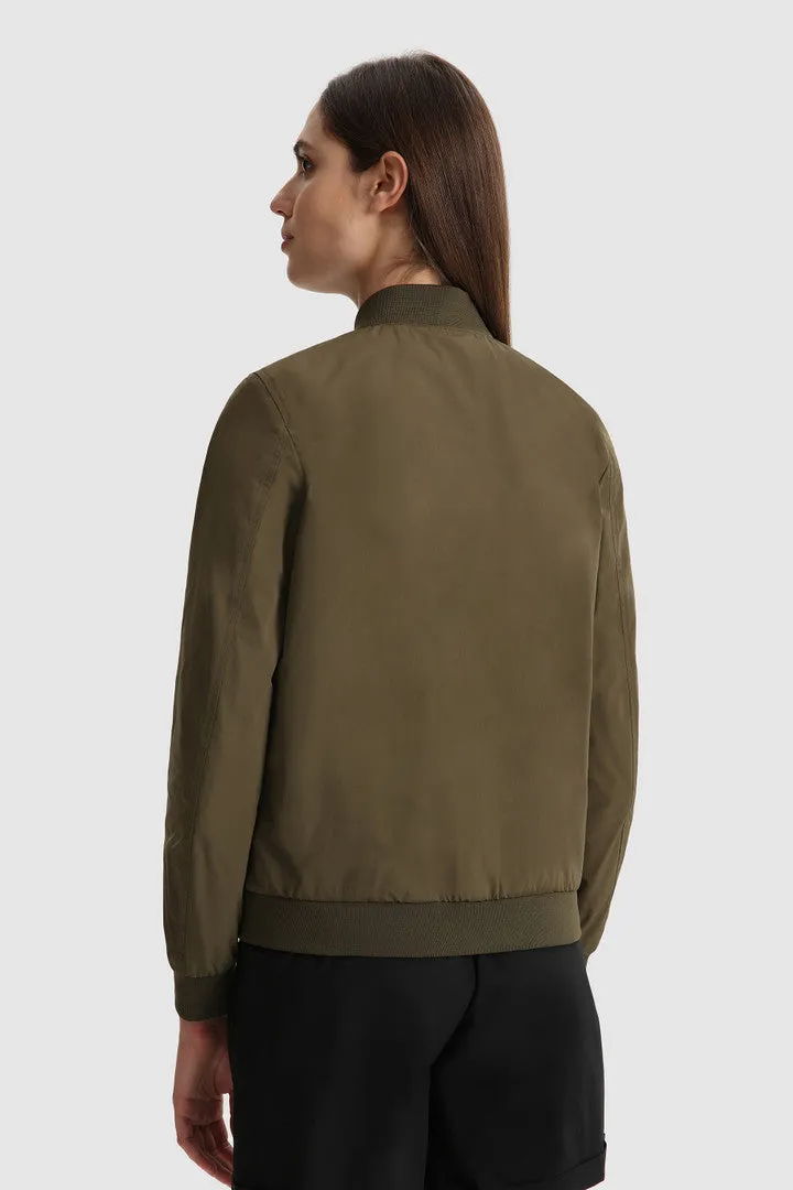 Woolrich Bomber Charlotte Kaki