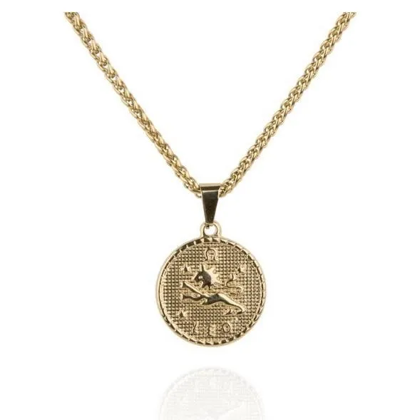 Zodiac Coin Necklace by Sahira